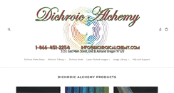Desktop Screenshot of dichroicalchemy.com